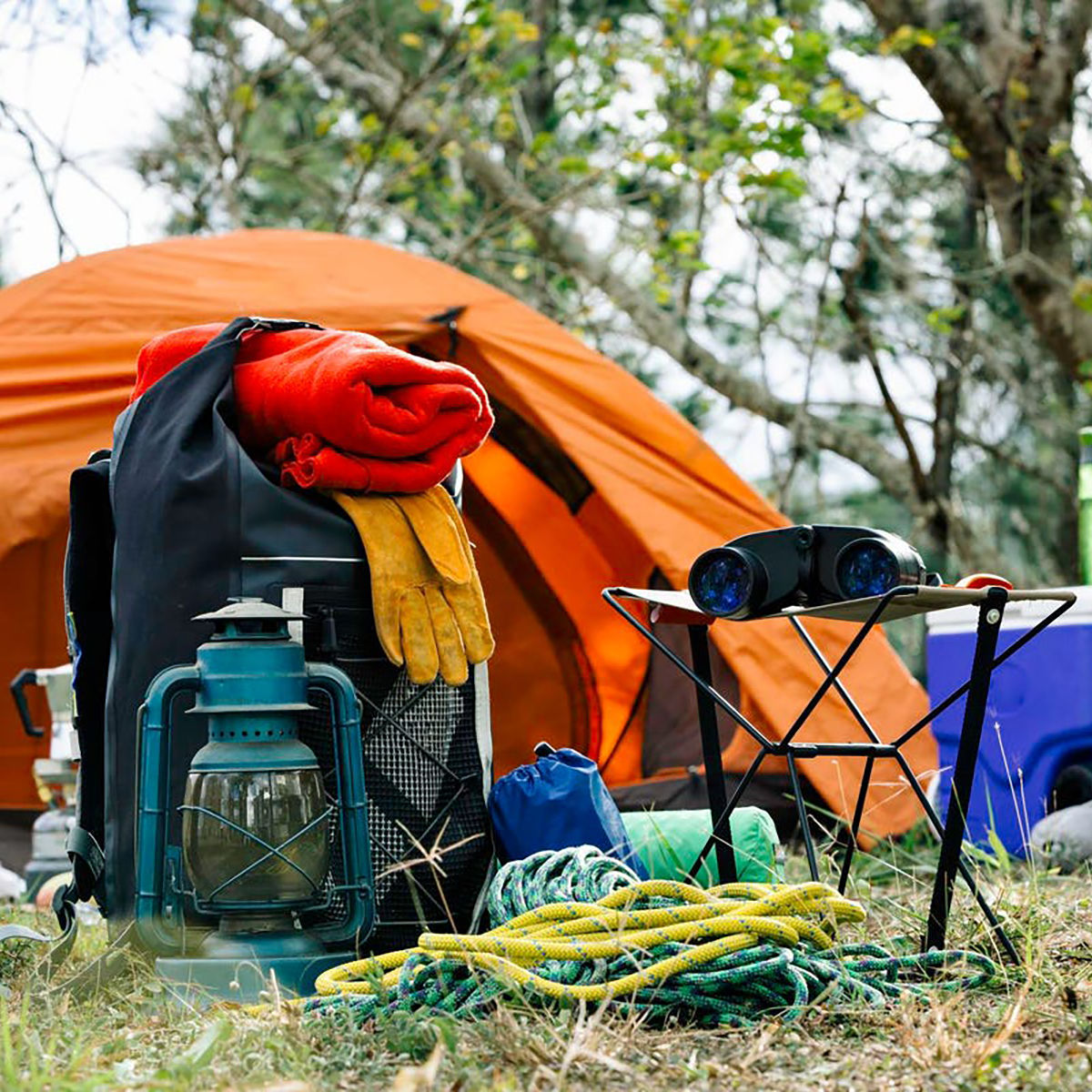 Cleaning camping equipment and accessories properly