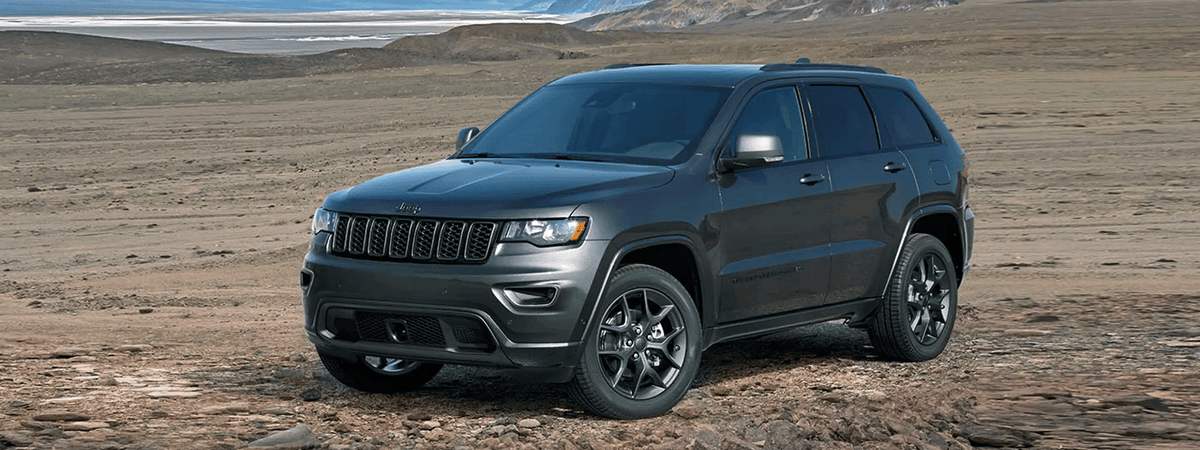 Jeep Grand Cherokee in the desert