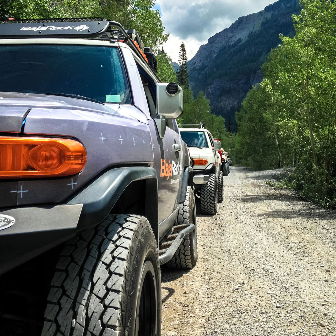 FJ Cruiser Roof Rack with SPY Light System