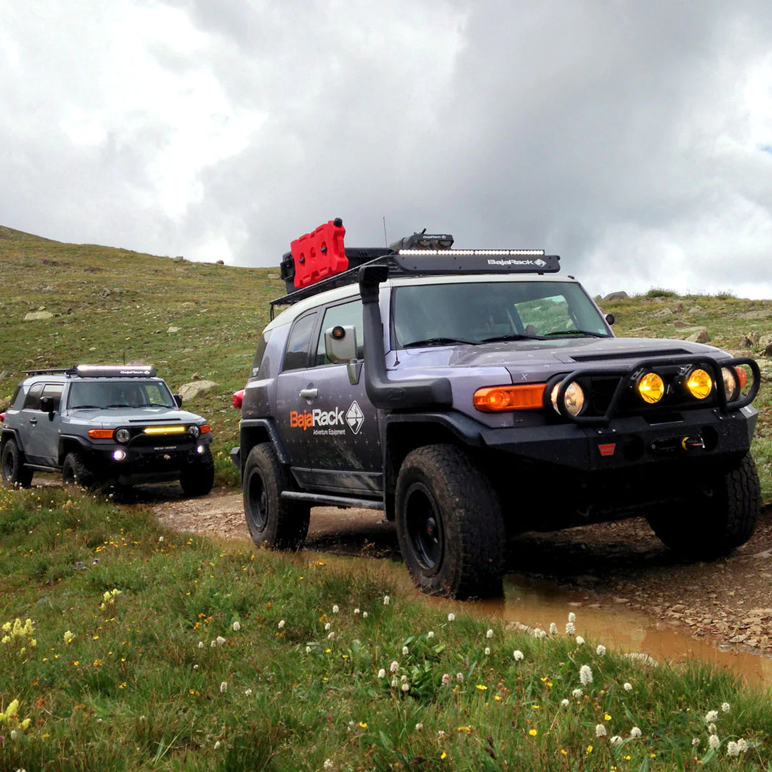 FJ Cruiser Roof Rack with SPY Light System