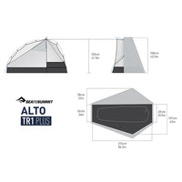 Alto TR1 Plus - One Person Ultralight Tent (3+ Season)