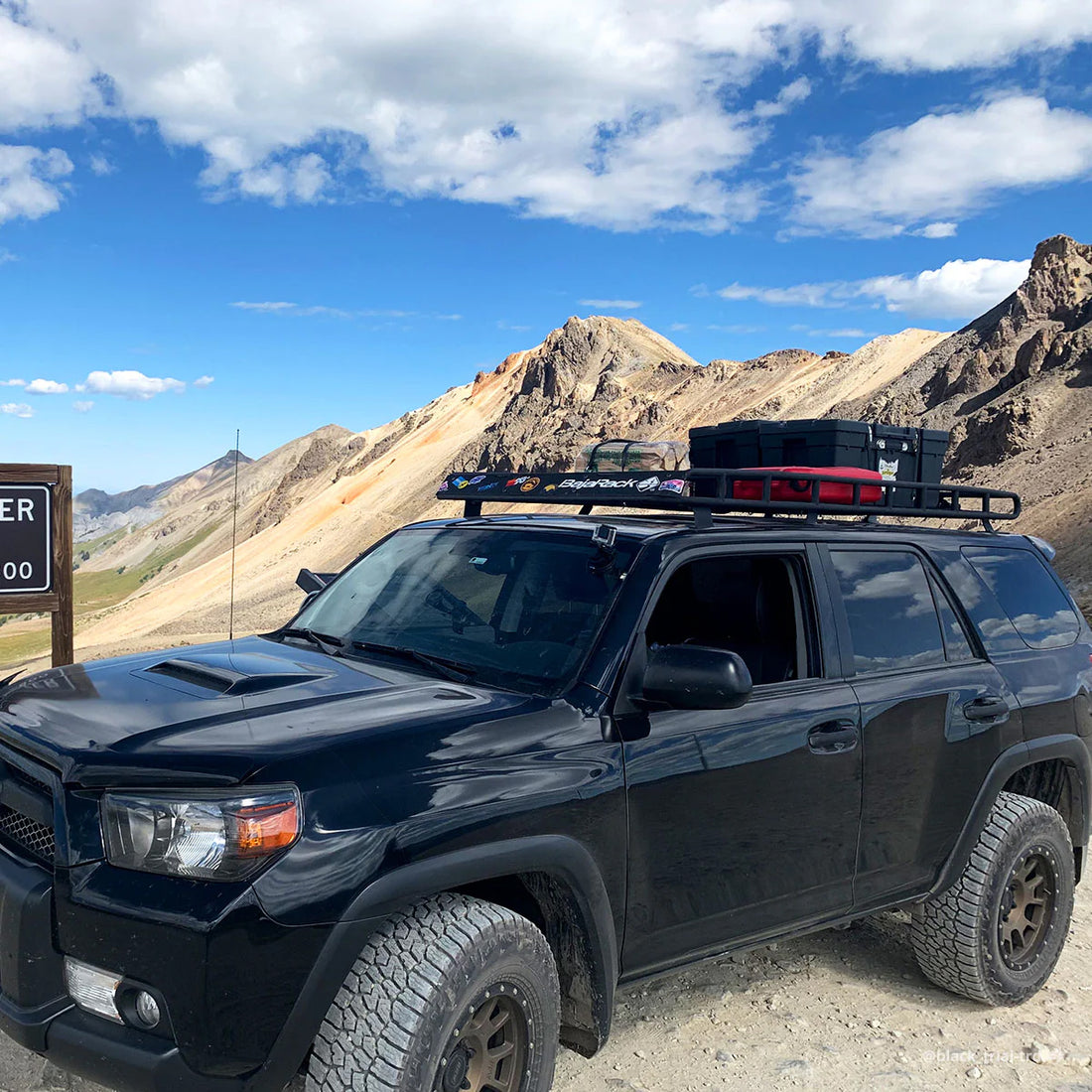4Runner G5 Roof Rack, Standard Basket (Long w/sunroof cutout)
