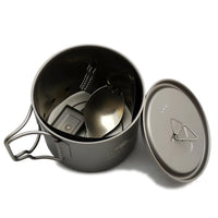 TOAKS Ultralight Titanium Solid Fuel Cook System