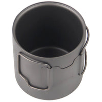 Titanium 370ml Double Wall Cup
