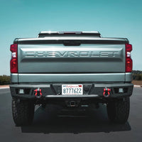 rear bumper with recovery points