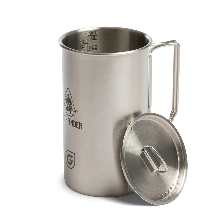 30oz GeoPress Stainless Steal Nesting Cup