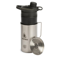 30oz GeoPress Stainless Steal Nesting Cup