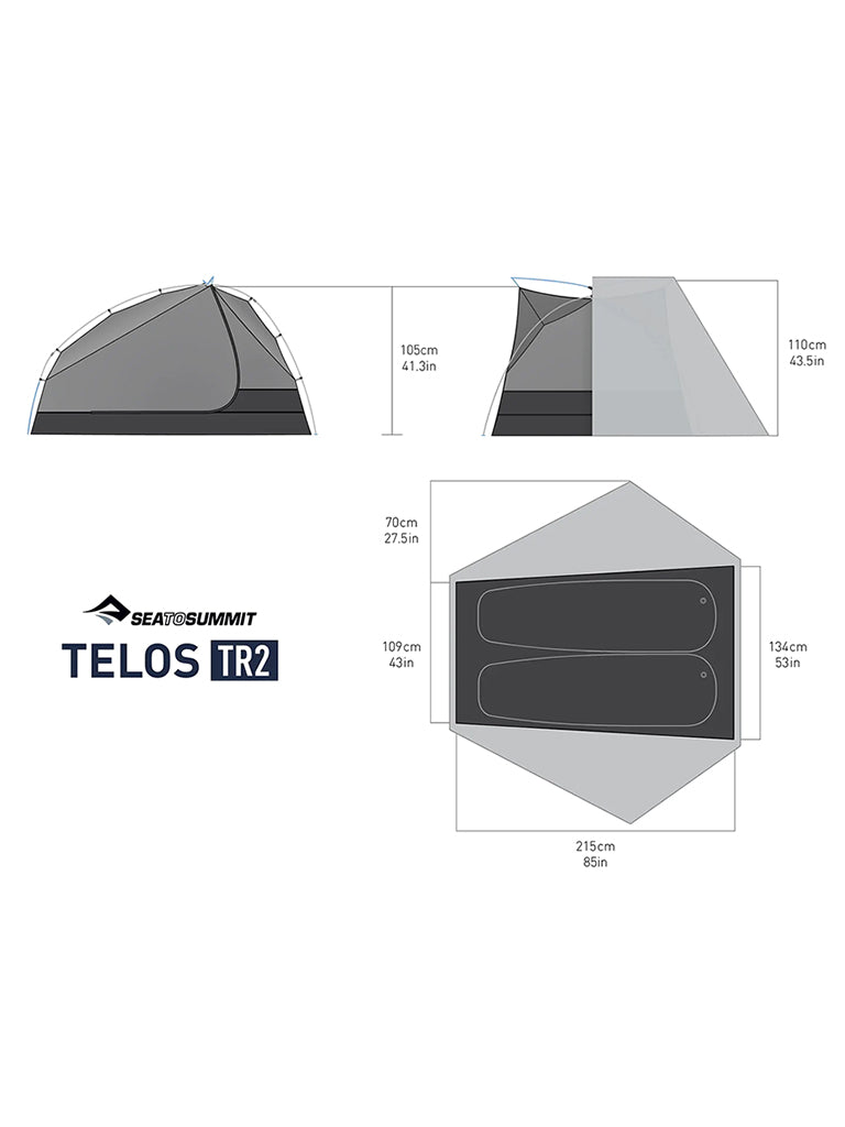 Telos TR2 - Two Person Freestanding Tent