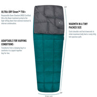 Traveller Sleeping Bag & Blanket (50°F & 30°F)
