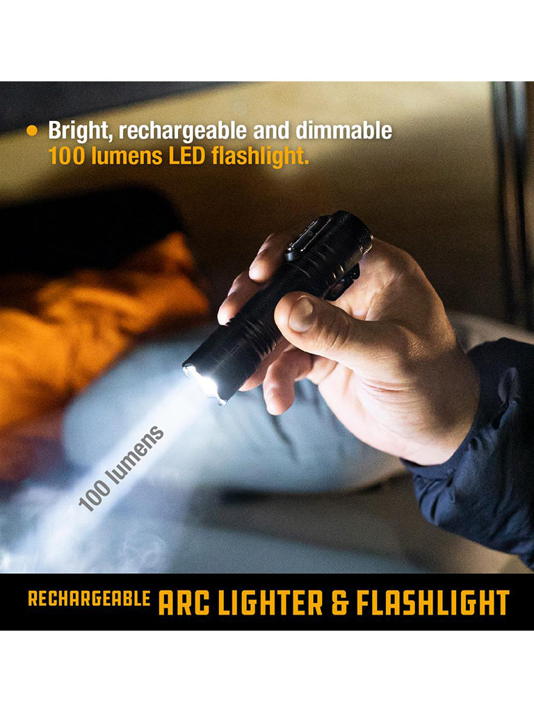Arc Lighter & LED Flashlight | GearLanders