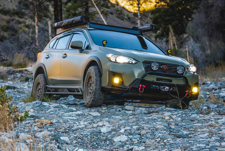 Subaru Crosstrek setup for car camping