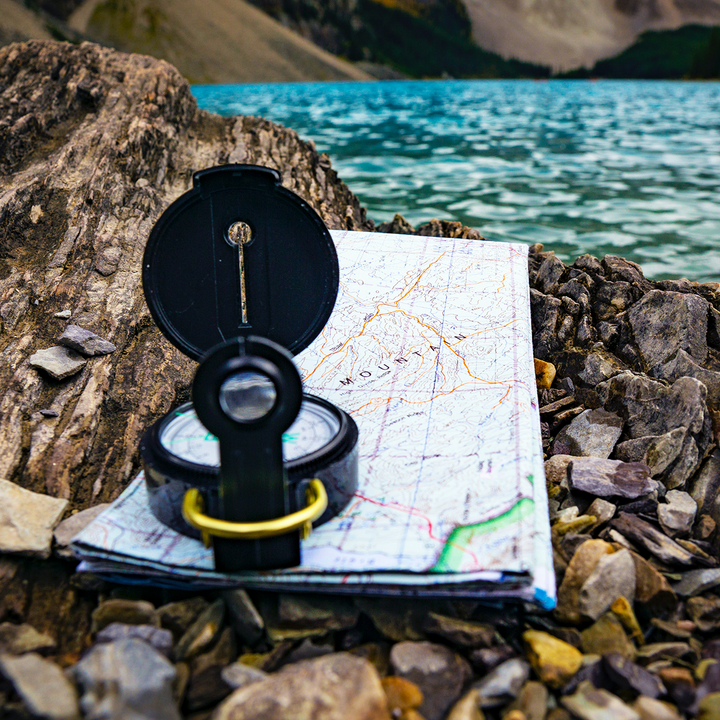 How to Navigate With a Map and Compass