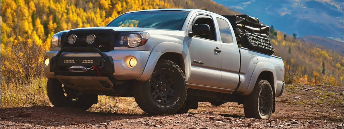 Tacoma bedrack, with Maxtrax