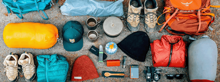 backpacking + tent gear