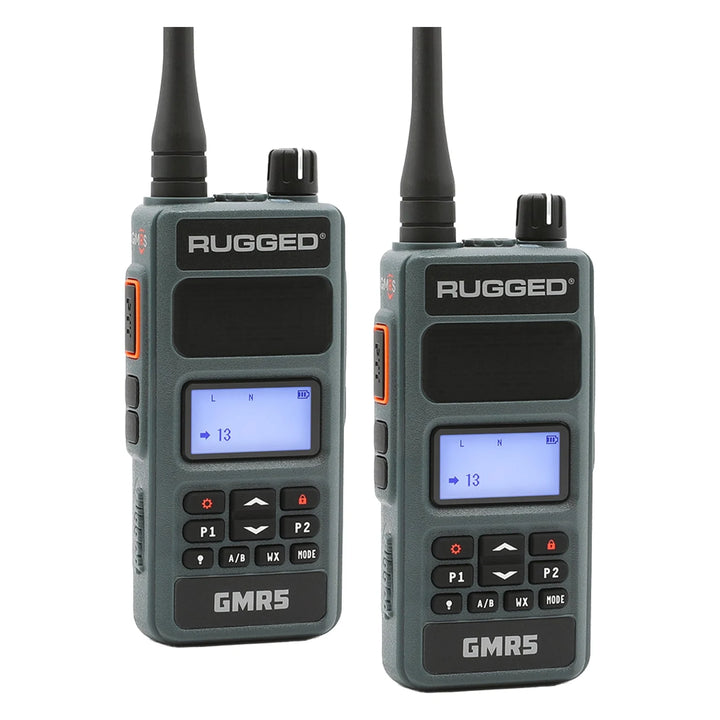 GMR5 - 5W GMRS Handheld Radio - 2 Pack