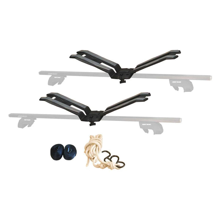EXO Aero V-Shape Kayak Roof Carrier - Saddle Style Single Kayak Rack