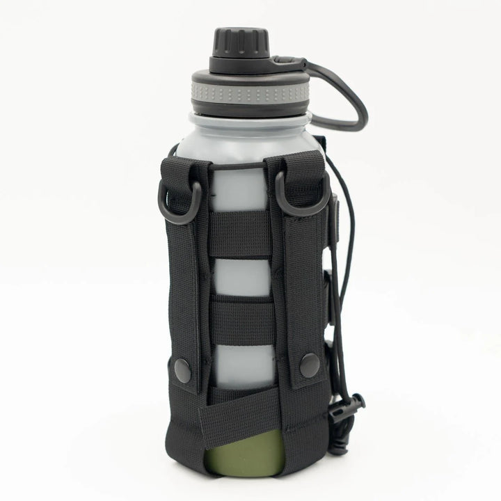 Tuff Stuff Steel Water Bottle Holster with MOLLE straps