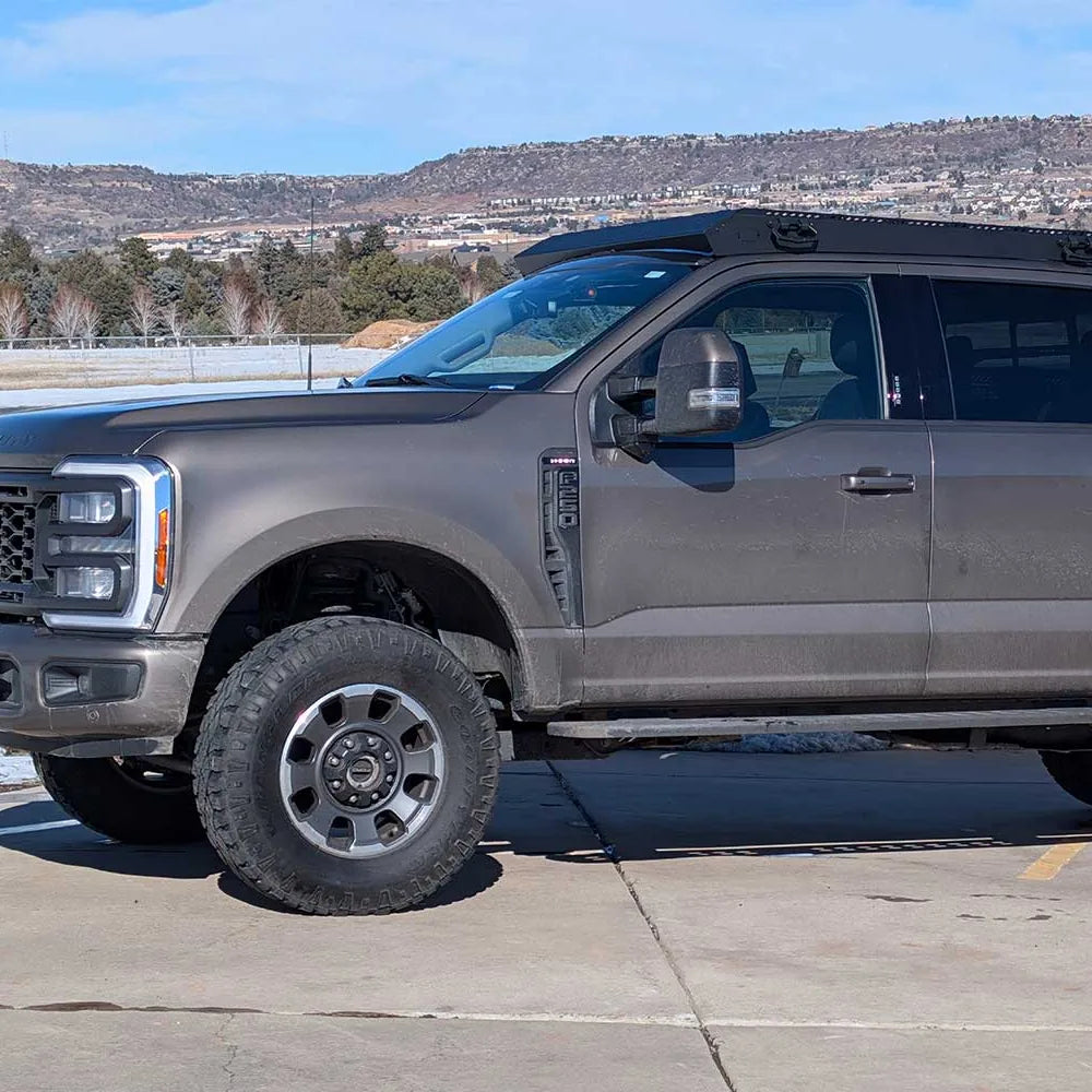 upTOP KILO roof rack on Ford Super Duty