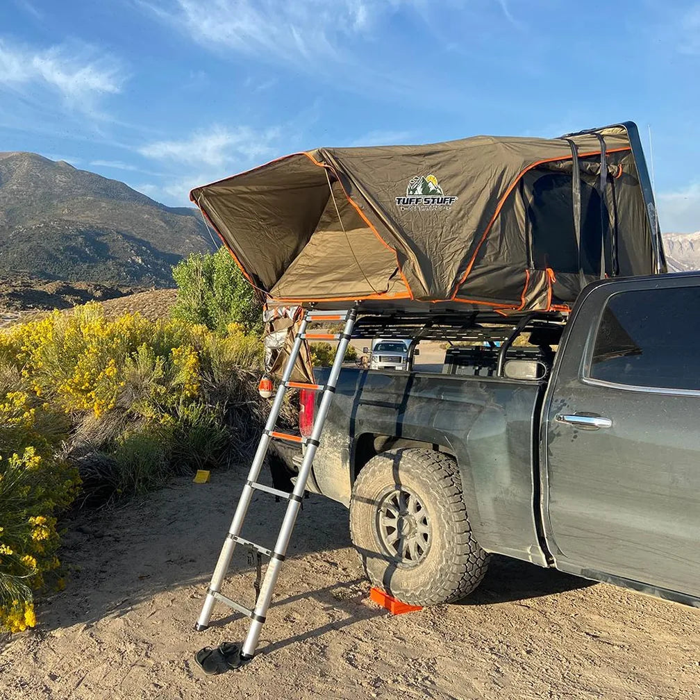 Tuff Stuff Alpha II Hardshell Rooftop Tent, Black 1