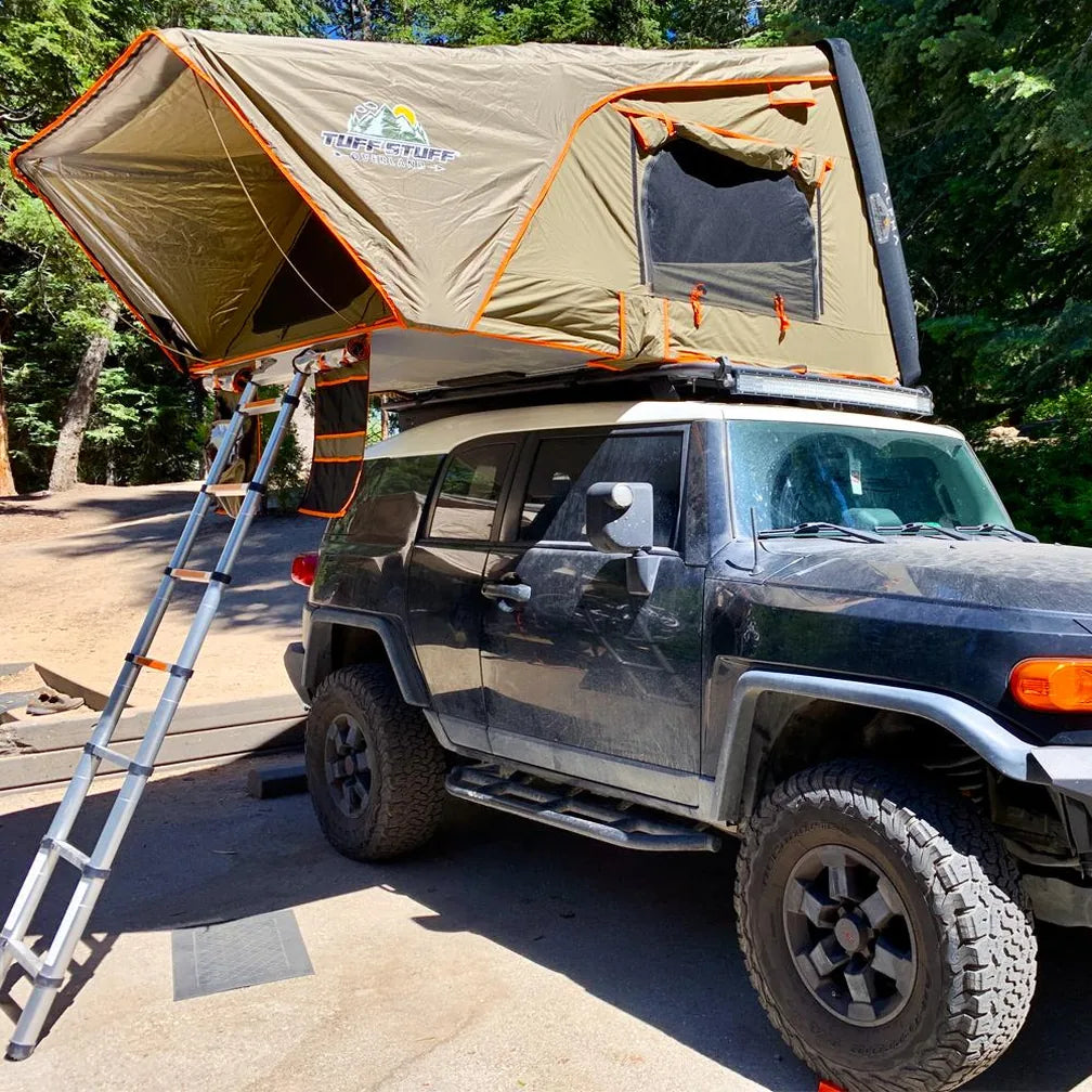 Tuff Stuff Alpha Hardshell Rooftop Tent, Black 1