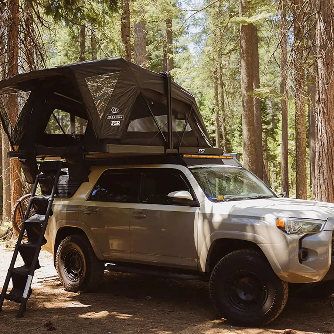 Toyota 4Runner with Free Spirit Nova King rooftop tent open