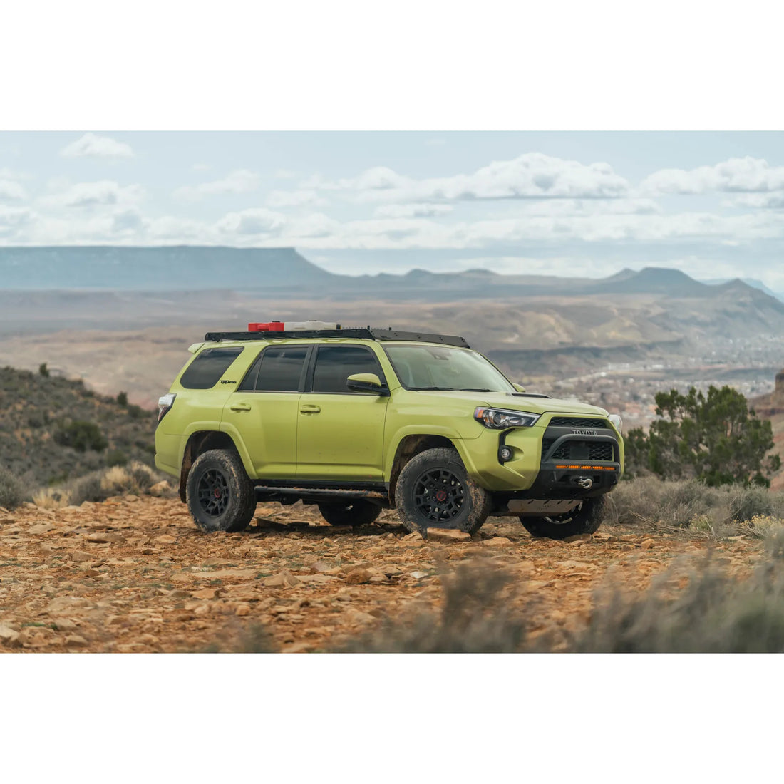 CBI Overland rock sliders lifestyle on Toyota 4Runner 1
