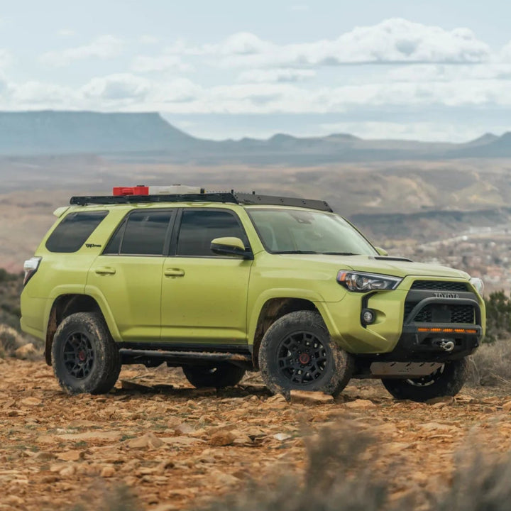 CBI Overland rock sliders lifestyle on Toyota 4Runner 1