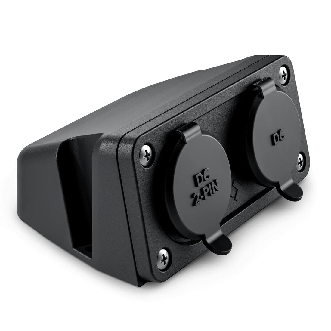 Dometic HWK-DC hardwiring kit housing with two DC sockets