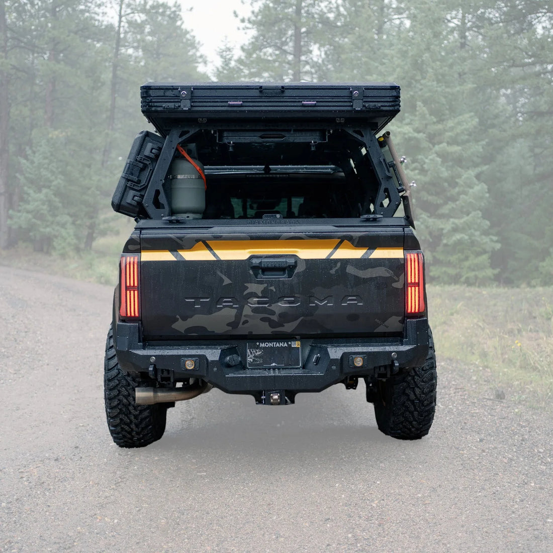 C4 Tacoma Overland Rear Bumper 2024-2026 image 1