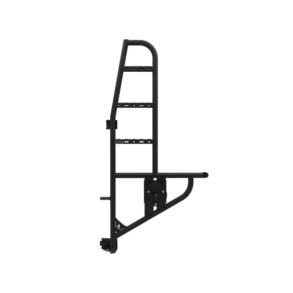 Flatline Sprinter Tire Carrier + Ladder with 180 Hinges image 1