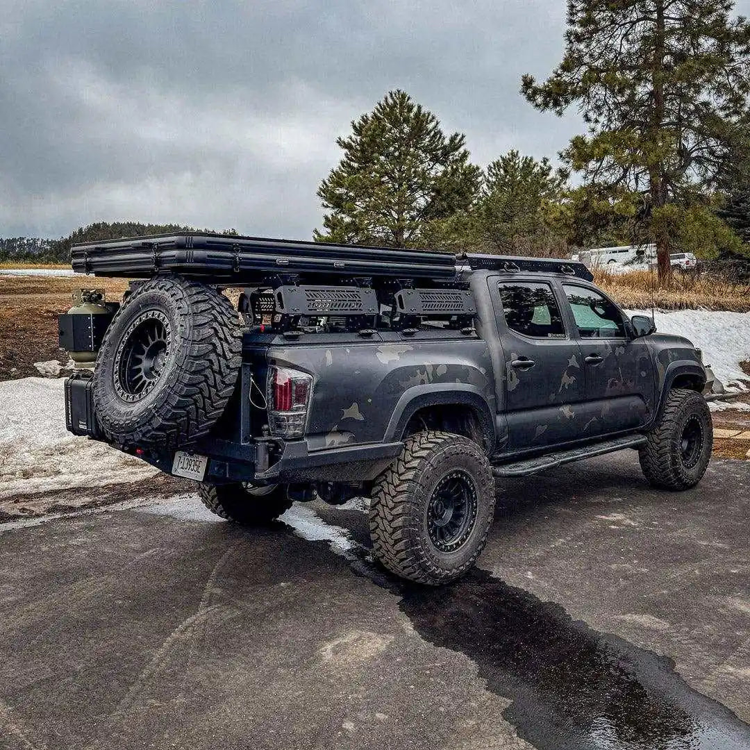 upTOP TRUSS bed rack on DiamondBack cover