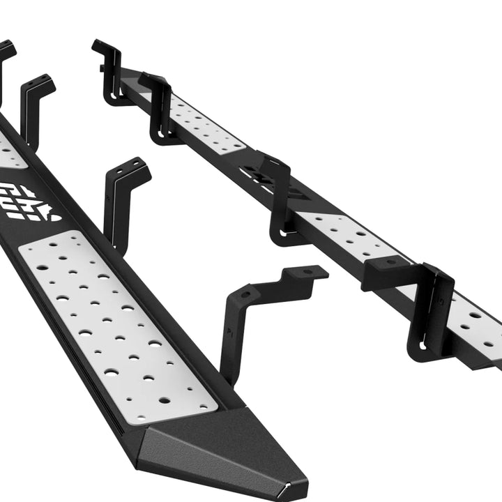 CBI Toyota Sequoia side steps 2023-2026, angled studio product view
