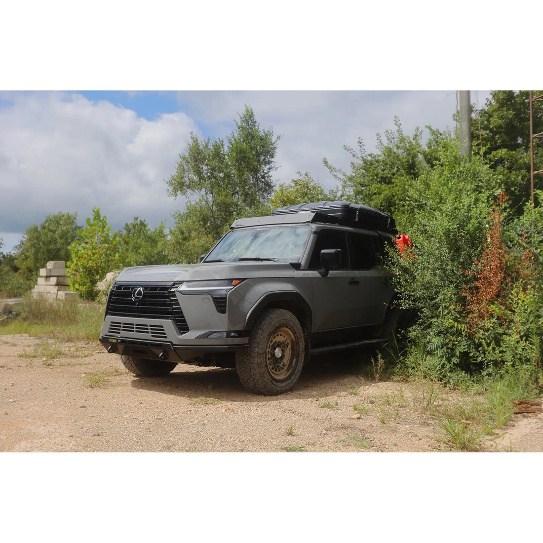 CBI Lexus GX550 front bumper three-quarter lifestyle