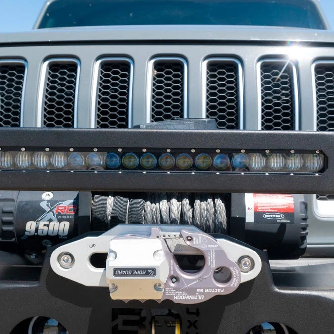 18" Blackout LED Light Bar, Single Row