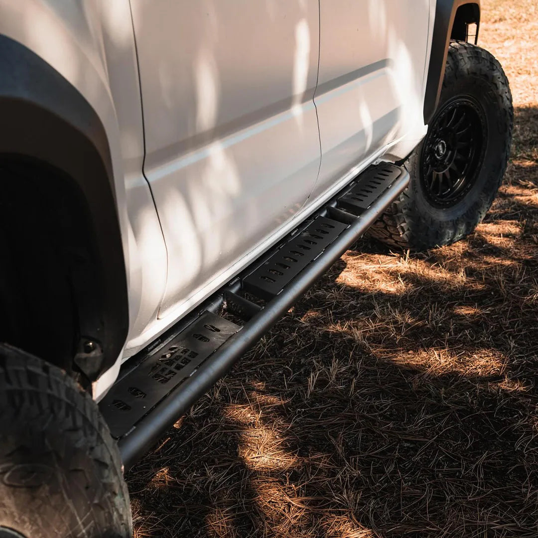 CBI Overland rock sliders on 2024 Toyota Tacoma 2