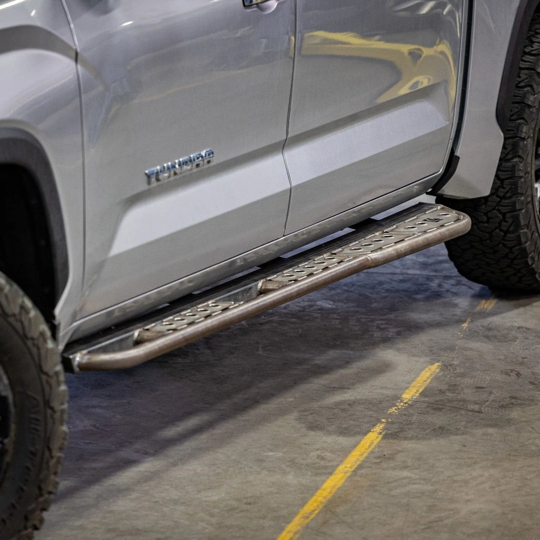 C4 Tundra Rock Sliders DOM CrewMax Short Bed 2022-2026 image 2