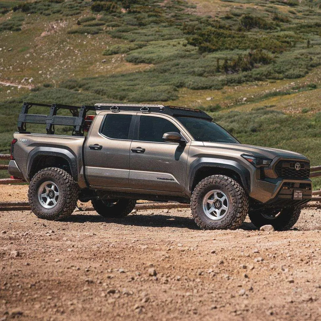 upTOP Full-Height TRUSS bed rack side view