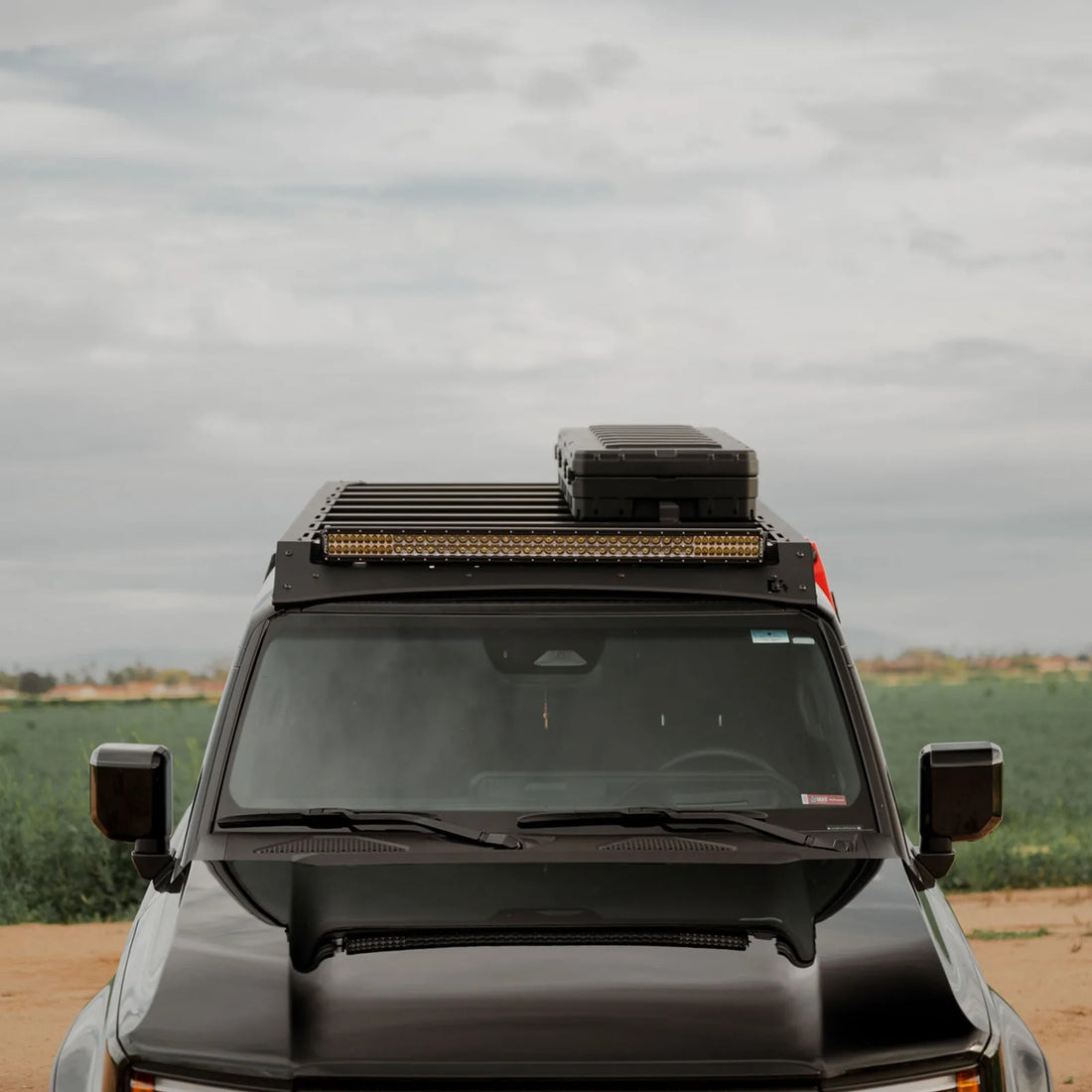 C4 Land Cruiser Roof Rack with Light Bar Mount 2024-2026 image 2