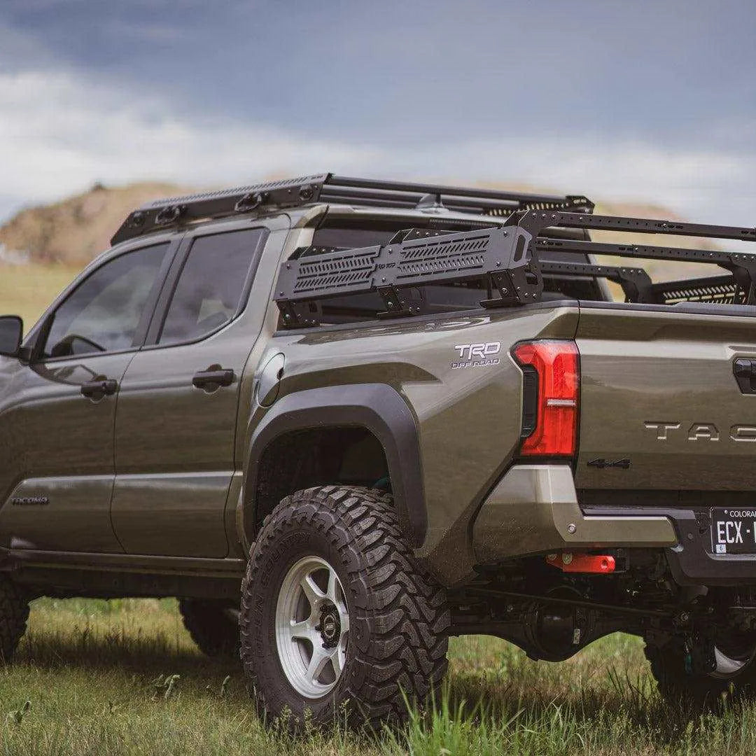 upTOP Mid Height TRUSS bed rack side view