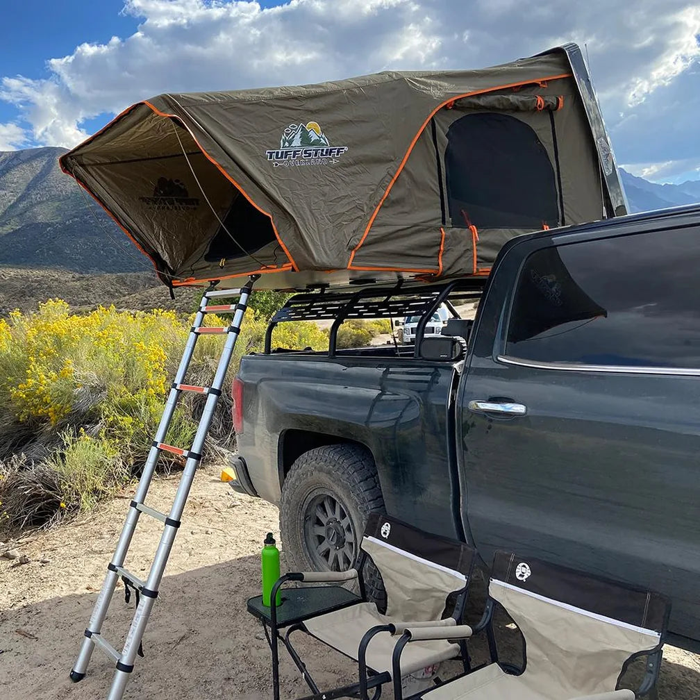 Tuff Stuff Alpha II Hardshell Rooftop Tent, Black 2
