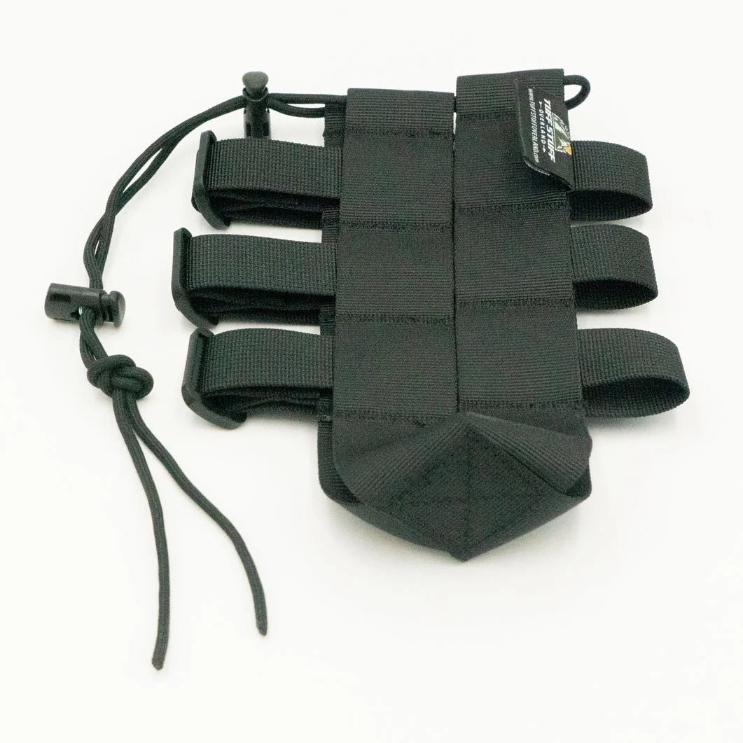 Tuff Stuff Steel Water Bottle Holster with MOLLE straps, view 3