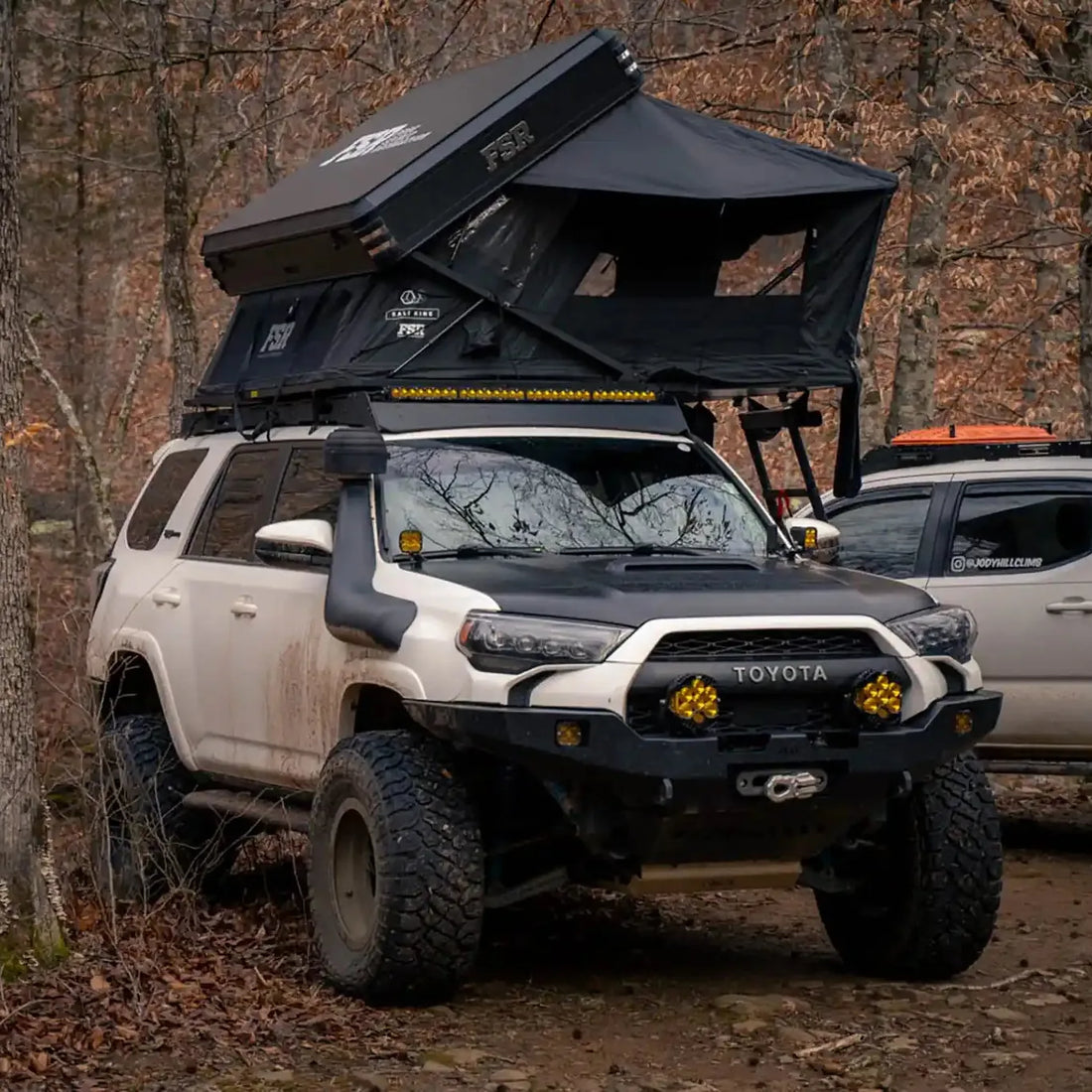 Free Spirit Kali King rooftop tent installed on a vehicle