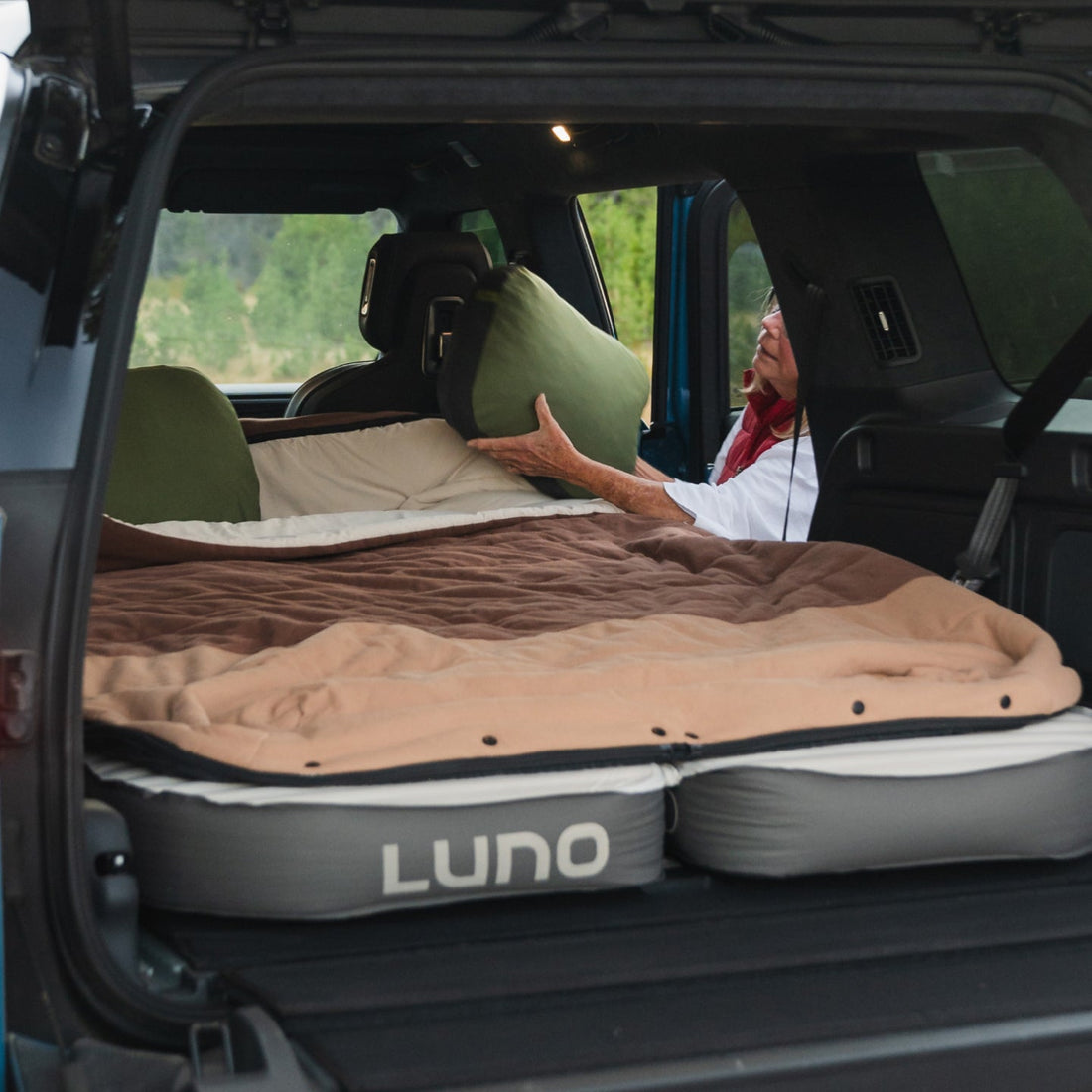 Rivian R2 Air Mattress | Luno AIR+FOAM Pro