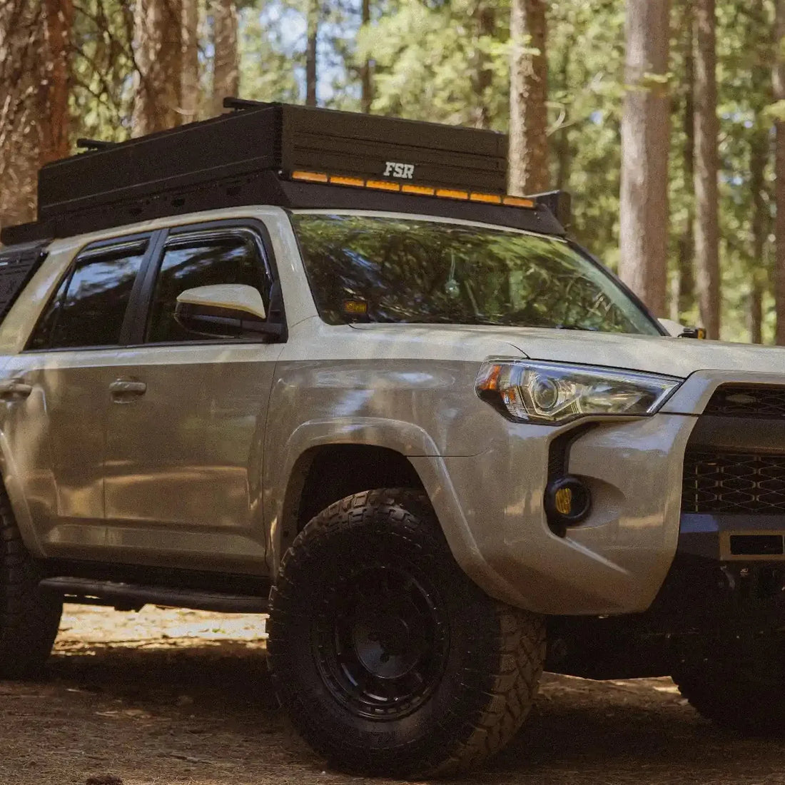 Free Spirit Nova King rooftop tent on a 4Runner roof rack