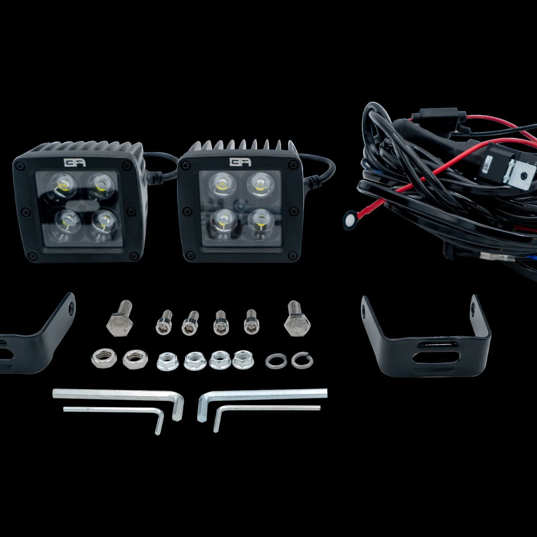 Blackout LED Cube Spot Light 3