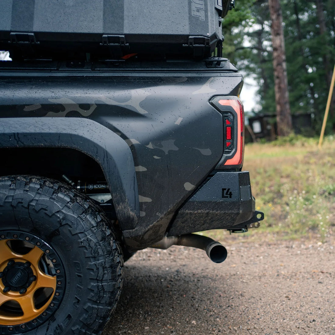 C4 Tacoma Overland Rear Bumper 2024-2026 image 3