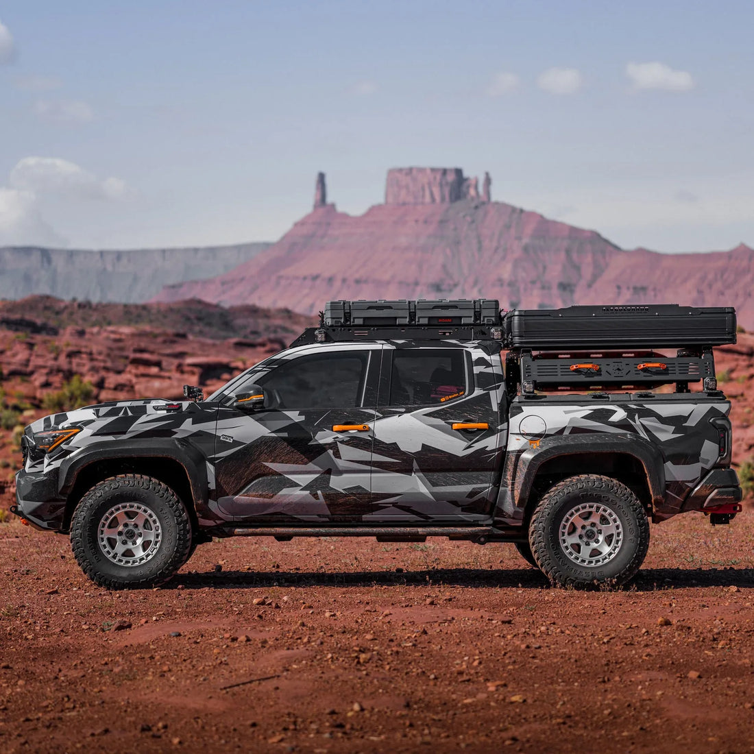 C4 Tacoma Rock Sliders Double Cab Short Bed 2024-2026 image 3