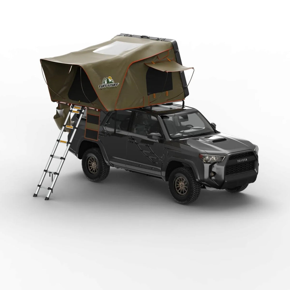 Tuff Stuff Alpha Hardshell Rooftop Tent, Black 3