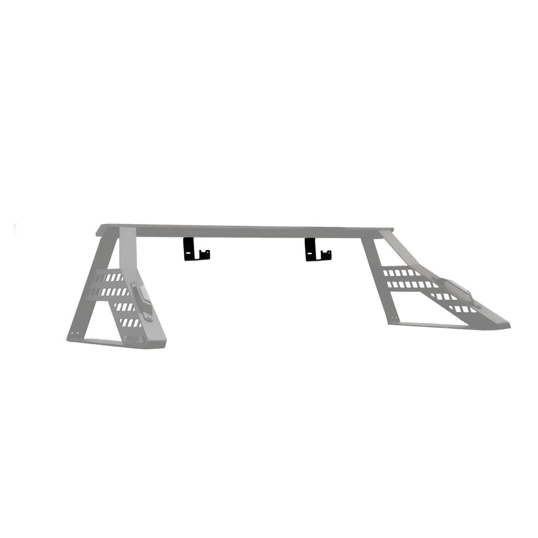 All-aluminum Big Days moto ramp leaning in a truck bed