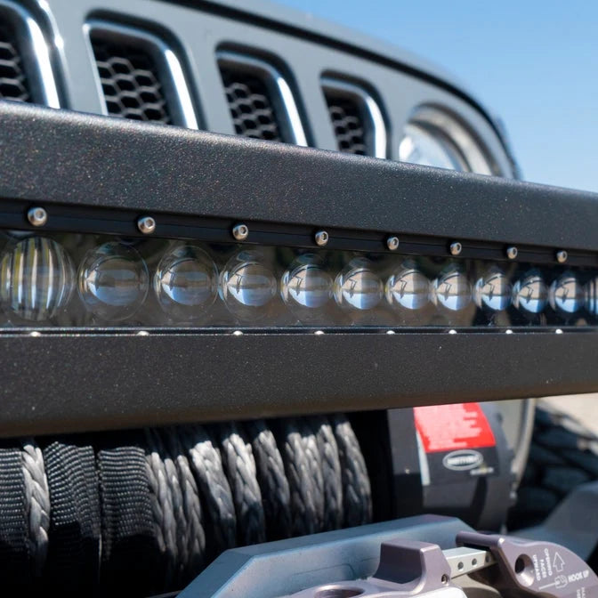 18" Blackout LED Light Bar, Single Row